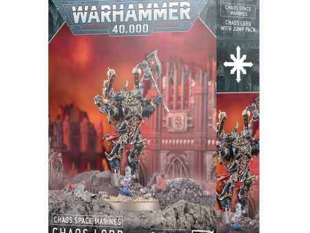 Chaos Space Marines - Chaos Lord with Jump Pack For Discount