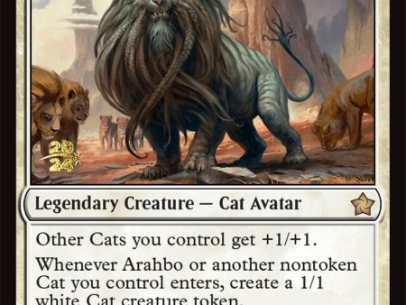 Arahbo, the First Fang [Foundations Prerelease Promos] Sale