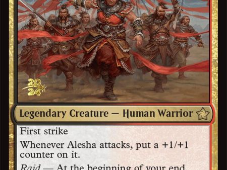 Alesha, Who Laughs at Fate [Foundations Prerelease Promos] For Sale