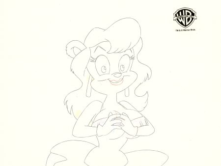 Tiny Toons Original Production Drawing: Julie Bruin on Sale