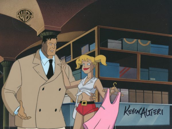 Batman The Animated Series Original Production Cel Signed By Kevin Altieri: Harleen, Bruce Wayne For Cheap