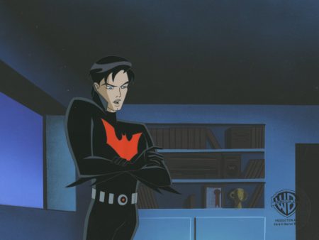 Batman Beyond Original Production Cel: Terry McGinnis Hot on Sale