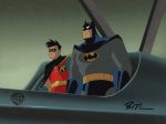 Batman The Animated Series Original Production Cel Signed by Bruce Timm: Batman and Robin Sale