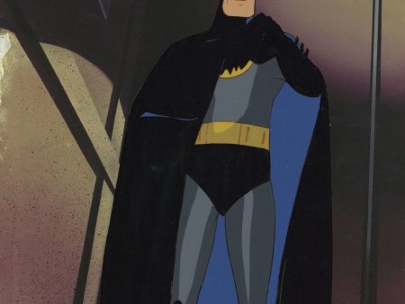 Batman The Animated Series Original Production Cel signed by Bruce Timm: Batman Online Hot Sale