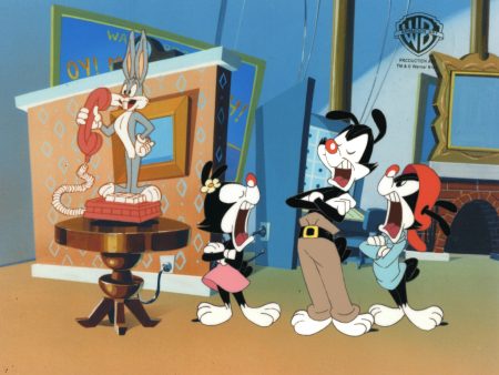 Animaniacs Original Production Cel: Yakko, Wakko, Dot Supply