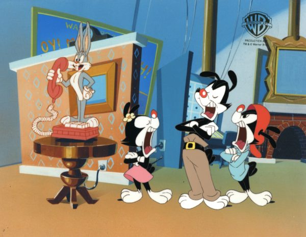 Animaniacs Original Production Cel: Yakko, Wakko, Dot Supply