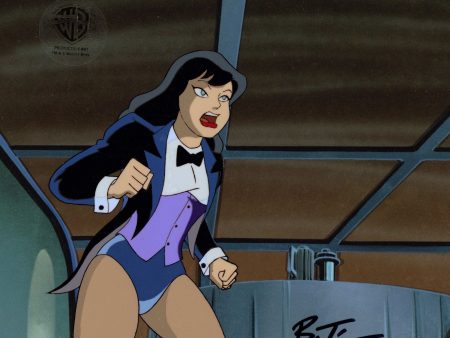 Batman The Animated Series Original Production Cel signed by Bruce Timm: Zatanna For Discount