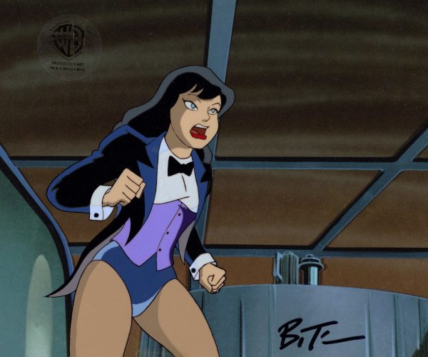 Batman The Animated Series Original Production Cel signed by Bruce Timm: Zatanna For Discount