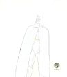 Batman The Animated Series Original Production Cel with Matching Drawing: Batman Hot on Sale