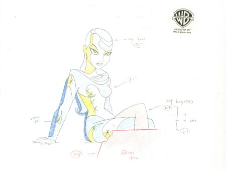 Batman Beyond Original Production Drawing: Inque on Sale