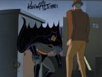 Batman The Animated Series Original Production Cel on Original Background Signed by Kevin Altieri: Batman, Clock King Online