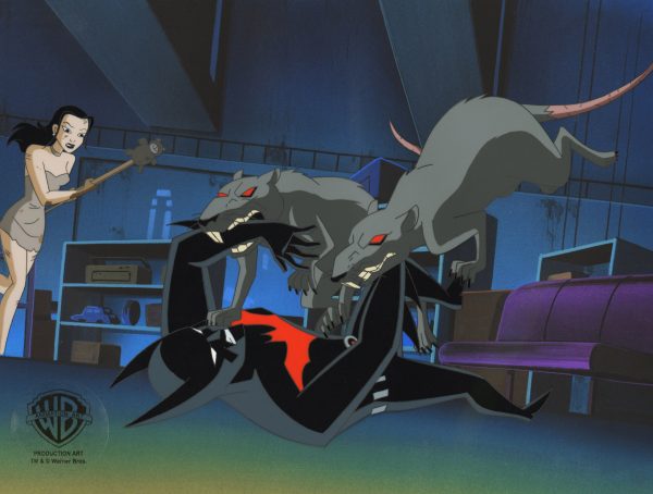 Batman Beyond Original Production Cel: Batman, Dana on Sale