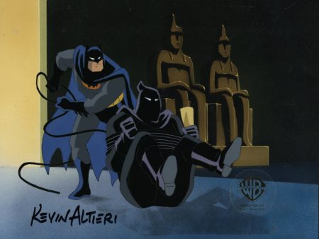 Batman The Animated Series Original Production Cel Signed By Kevin Altieri: Batman, Ubu Fashion