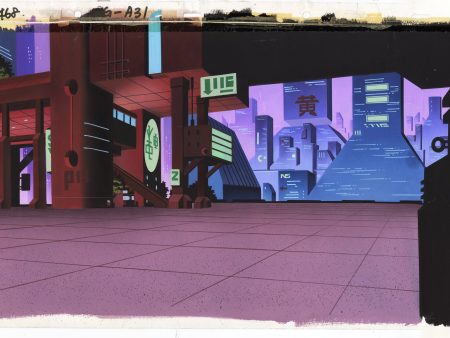 Batman Beyond Original Production Background For Discount