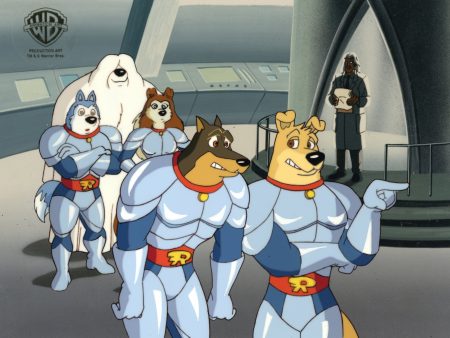 Road Rovers Original Production Cel: Hunter, Blitz, Exile, Shag, Colleen, Professor Shepherd For Discount