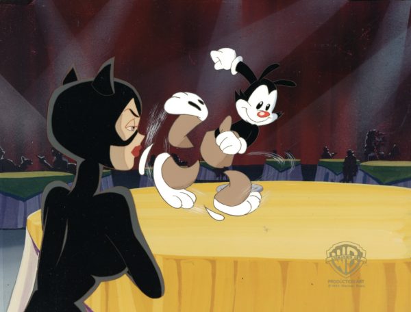 Animaniacs Original Production Cel: Catwoman, Yakko Fashion