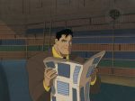 Batman The Animated Series Original Production Cel On Original Background: Bruce Wayne Cheap