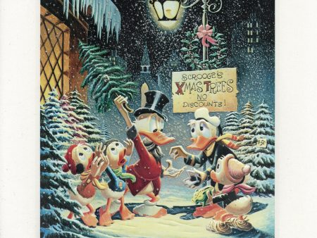 A Christmas Trimming by Carl Barks (Framed) Fashion