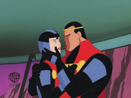 Superman The Animated Series Original Production Cel: Jor-El and Lara-El Online Sale