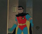 Batman The Animated Series Original Production Cel On Original Background: Robin For Cheap