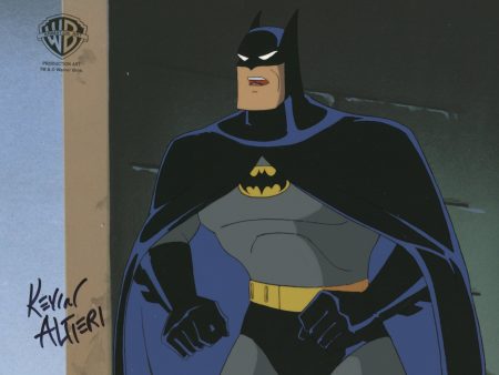 Batman The Animated Series Original Production Cel Signed By Kevin Altieri: Batman For Cheap