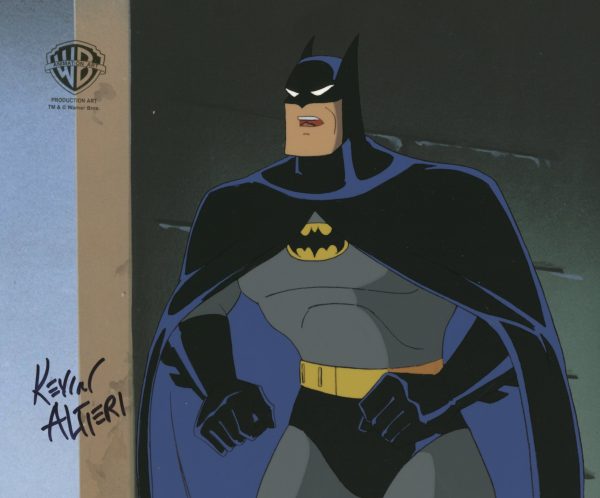 Batman The Animated Series Original Production Cel Signed By Kevin Altieri: Batman For Cheap