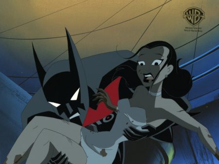 Batman Beyond Original Production Cel with Matching Drawing: Batman, Dana Discount