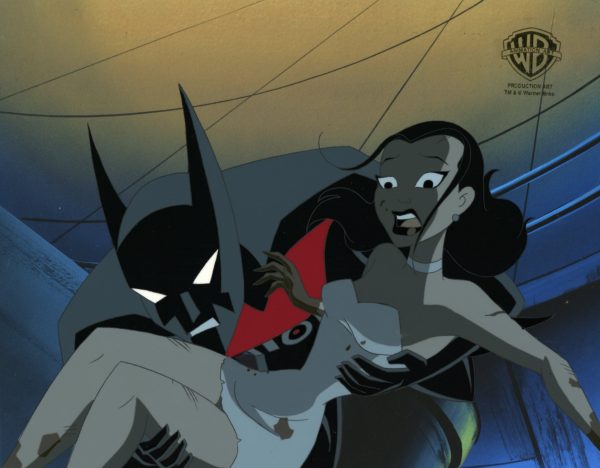 Batman Beyond Original Production Cel with Matching Drawing: Batman, Dana Discount