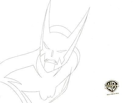 Batman Beyond Original Production Drawing: Batman Supply