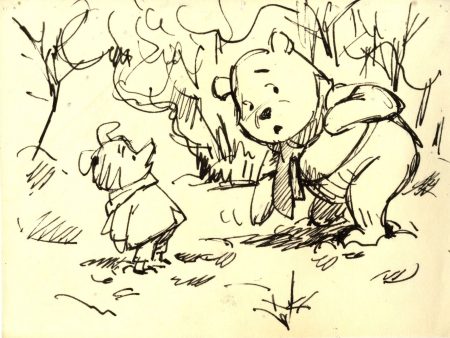 Winnie the Pooh and Tigger Too, Original Storyboard: Piglet, Pooh Online Sale