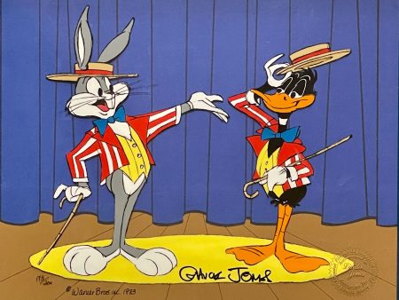 Looney Tunes Limited Edition Cel Signed by Chuck Jones: Bugs and Daffy Discount