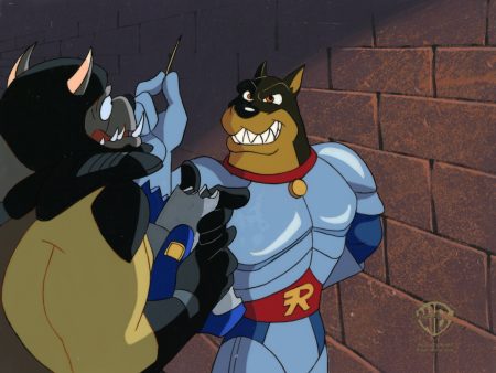 Road Rovers Original Production Cel on Original Background: Blitz For Cheap