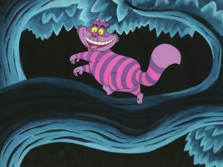 Alice in Wonderland Original Production Cel: Cheshire Cat (Framed) For Discount