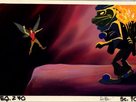 Thumbelina Original Concept Painting: Prince Cornelius, Grundel Online Hot Sale