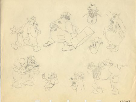 Fire Chief Original Model Drawings: Pete Online Sale