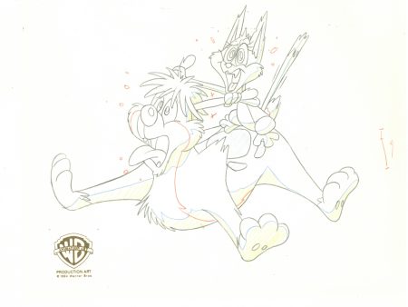 Animaniacs Original Production Drawing: Rita, Runt Online Sale