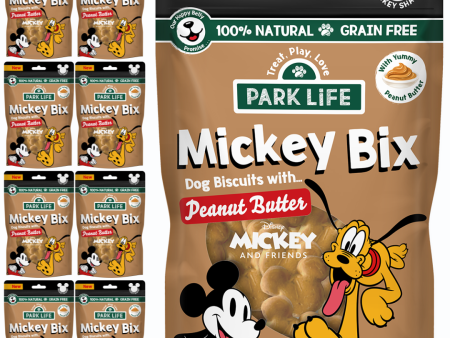 8 PACK Mickey Bix Peanut Butter 8X100g Sale