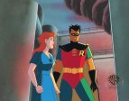 Batman and Mr. Freeze SubZero Original Production Cel: Barbara Gordon, Robin Online