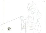 Batman The Animated Series Original Production Cel with Matching Drawing: Batgirl For Discount