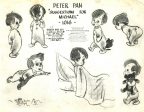 1940s Peter Pan Model Sheet: Michael Hot on Sale