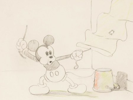 Gulliver Mickey Original Production Layout Drawing: Mickey Mouse Online now