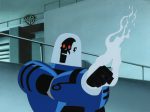 Batman Beyond Original Production Cel with Matching Drawing: Mr. Freeze Sale