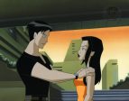 Batman Beyond Original Production Cel with Matching Drawing: Terry and Dana Hot on Sale