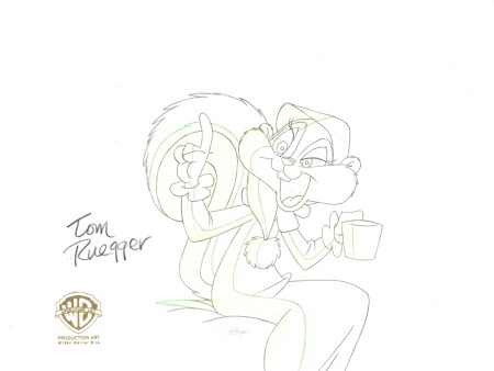 Animaniacs Original Production Drawing Signed by Tom Ruegger: Slappy Online Sale