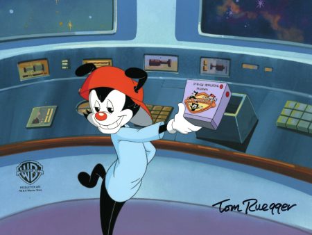 Animaniacs Original Production Cel Signed by Tom Ruegger: Wakko For Discount