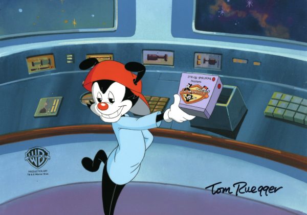 Animaniacs Original Production Cel Signed by Tom Ruegger: Wakko For Discount