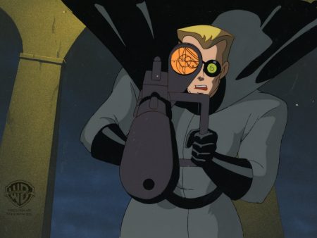 Batman The Animated Series Original Production Cel On Original Background: Vertigo Online Hot Sale