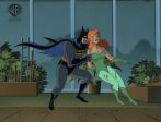 Batman The Animated Series Original Production Cel with Matching Drawing: Batman, Poison Ivy Online now