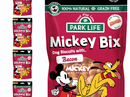 4 PACK Mickey Bix Bacon 4x100g Hot on Sale