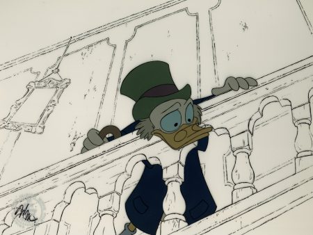 Mickey s Christmas Carol Original Production Cel: Scrooge McDuck Discount